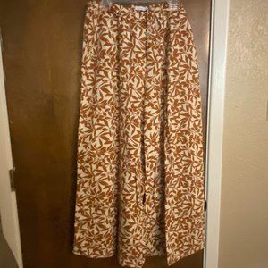 ELOQUII Elements Linen Wide Leg Pant - 16